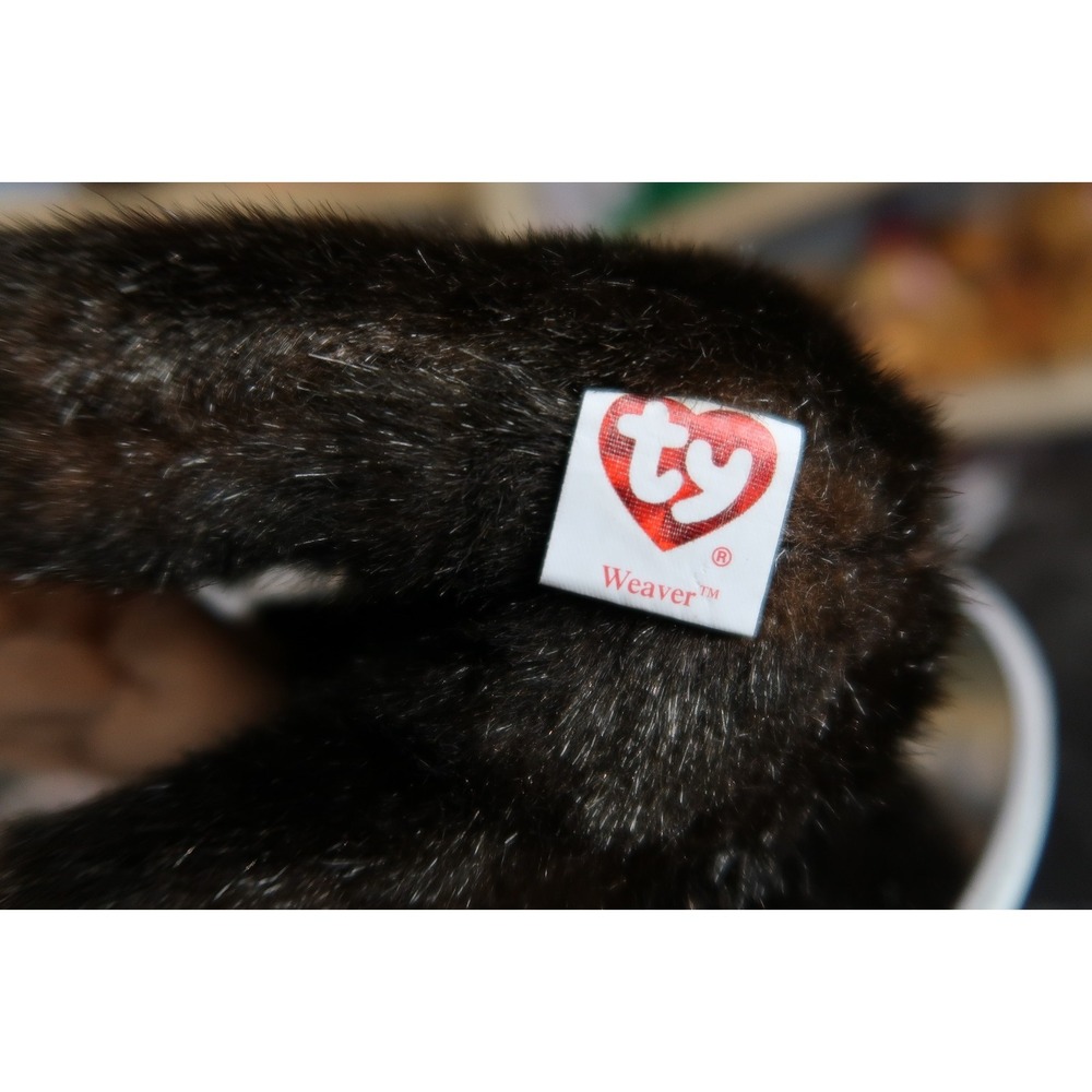 TY Beanie Baby - Weaver the Monkey | Heart Tag Issues | Vintage | Rare - Picture 5 of 12